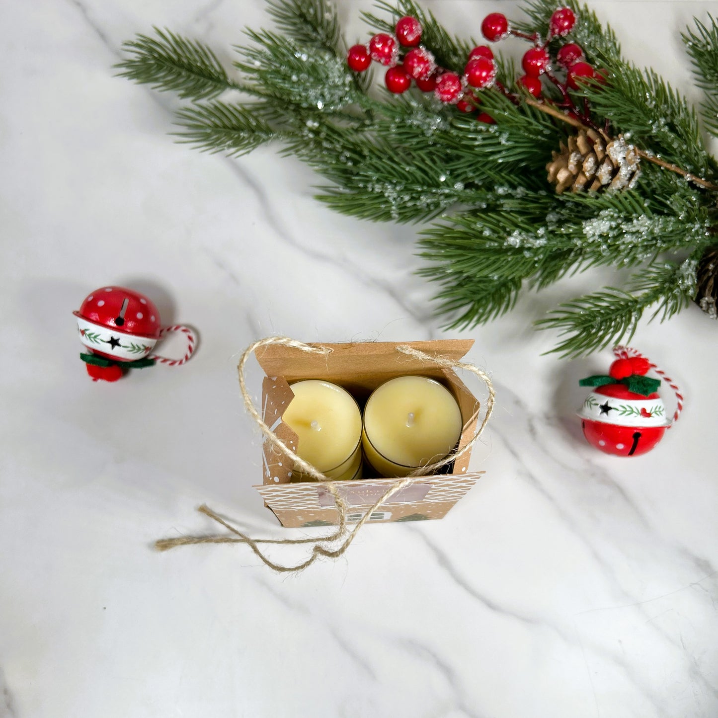Yuletide Spice Christmas Glow House - Tealight Gift Set