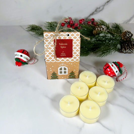 Yuletide Spice Christmas Glow House - Tealight Gift Set